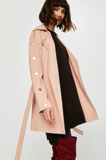 Genuine Excellent curb Palton Vero Moda roz elegant cu maneca in raglan pentru sezonul de  tranzitie – paltoane.famy.ro